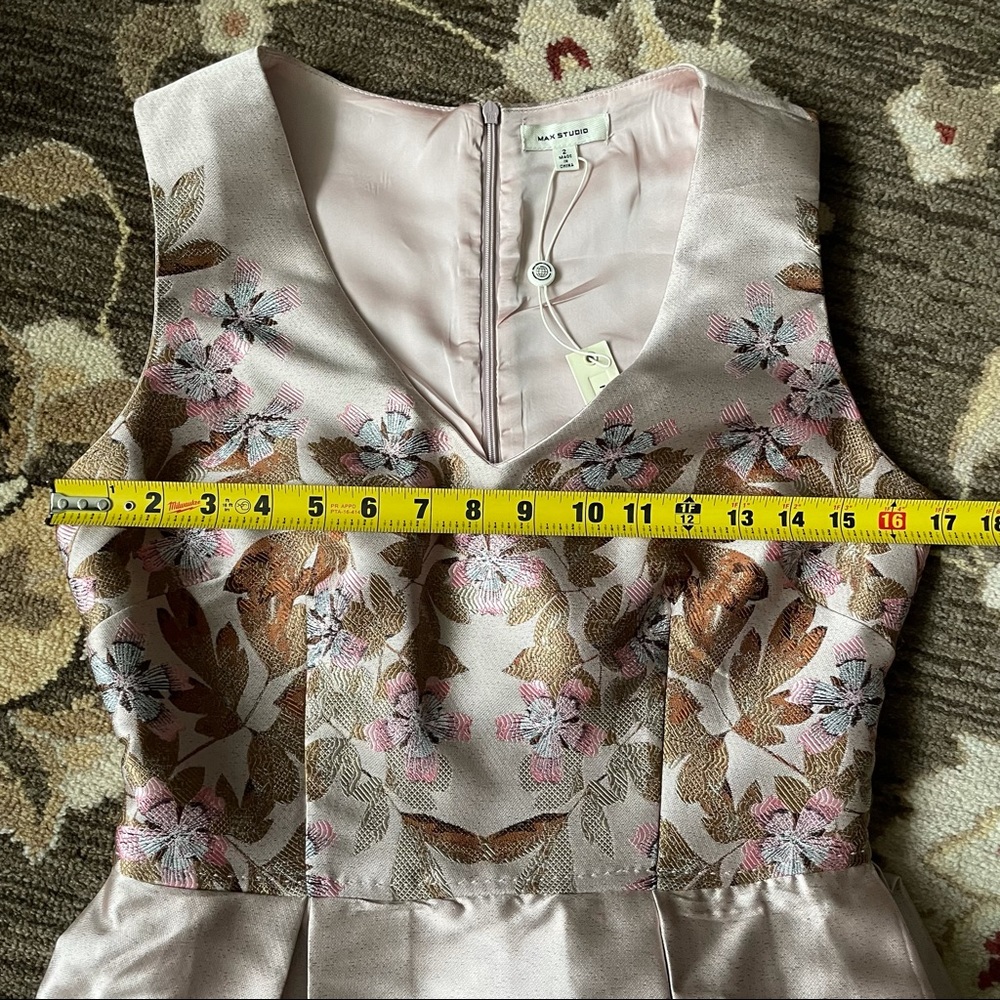 Max Studio Fit and Flare Dress - Picture 5 of 7